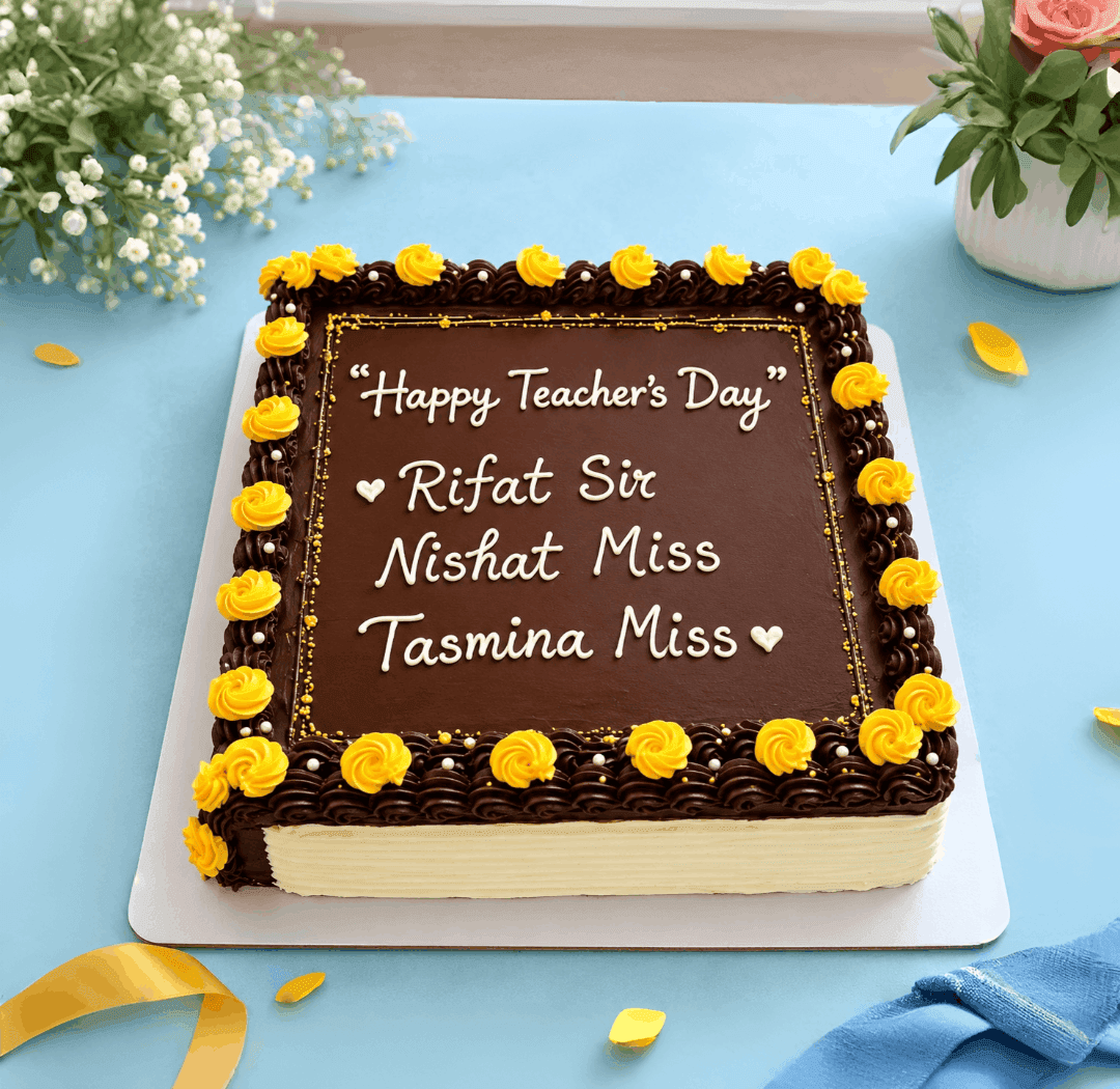 Teachers Day cake